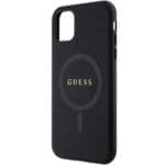Guess GUHMN61PSAHMCK Black Hardcase Saffiano MagSafe iPhone 11/XR Tok