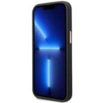 Guess GUHMP14LSAPSTK Black Hardcase Peony Logo Plate MagSafe iPhone 14 Pro Tok