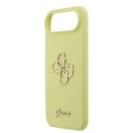 Guess Liquid Silicone 4G Metal Logo Yellow iPhone 17 Air Tok