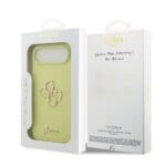 Guess Liquid Silicone 4G Metal Logo Yellow iPhone 17 Air Tok