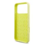 Guess Liquid Silicone 4G Metal Logo Yellow iPhone 17 Pro Max Tok
