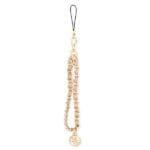 Guess Pendant GUSTSAS4P Phone Strap Pink Chain Metal 4G Charm