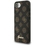Guess Peony Script Logo MagSafe Black iPhone 16e Tok