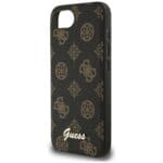 Guess Peony Script Logo MagSafe Black iPhone 16e Tok