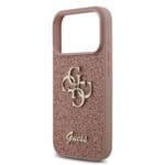 Guess PU Fixed Glitter 4G Metal Logo Pink iPhone 17 Pro Tok