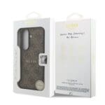Guess PU Leather 4G Colored Ring Magnetic Samsung Brown Samsung Galaxy Z Fold 7 Tok