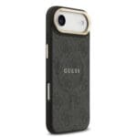 Guess PU Leather 4G Gold Frame MagSafe Black iPhone 17 Air Tok