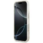 Guess Resin Bottom Glitter MagSafe Gold iPhone 17 Tok