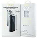 Guess Set 2-in-1 BP Rhinestone Screen and Camera Lens Glass Silver iPhone 16 Pro Max