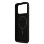 Karl Lagerfeld Liquid Silicone K&CH Sketch MagSafe Black iPhone 17 Pro Max Tok