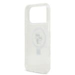 Karl Lagerfeld Ringstand Karl and Choupette MagSafe White iPhone 17 Pro Max Tok