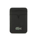 Lacoste Iconic Petit Pique MagSafe + Wallet Black iPhone 17 Pro Tok