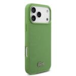 Lacoste Iconic Petit Pique MagSafe + Wallet Green iPhone 17 Pro Max Tok