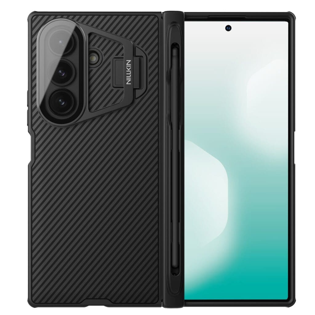 Nillkin CamShield Prop Pen Slot (Transparent Lens) Samsung Black Samsung Galaxy Z Fold 7 Tok