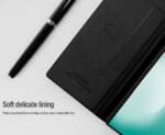 Nillkin Qin Book PRO Pen Slot Samsung Black Samsung Galaxy Z Fold 7 Tok