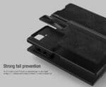 Nillkin Qin Book PRO Pen Slot Samsung Black Samsung Galaxy Z Fold 7 Tok