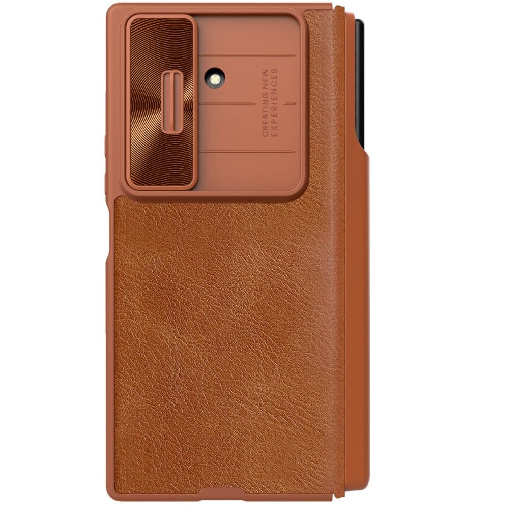 Nillkin Qin Book PRO Pen Slot Samsung Brown Samsung Galaxy Z Fold 7 Tok