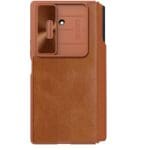 Nillkin Qin Book PRO Pen Slot Samsung Brown Samsung Galaxy Z Fold 7 Tok