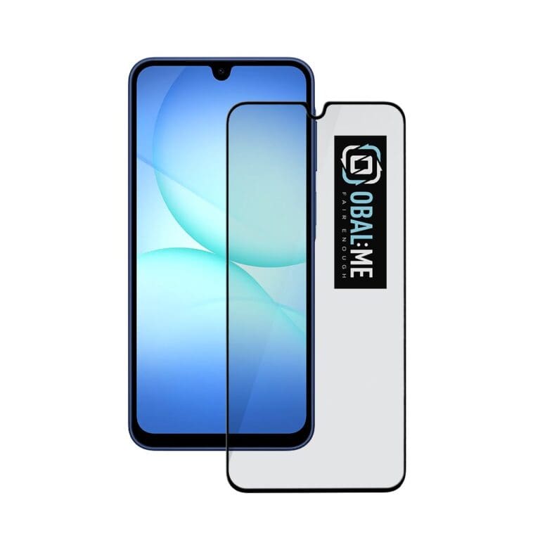 OBAL:ME 5D Tempered Glass Black Samsung Galaxy A17