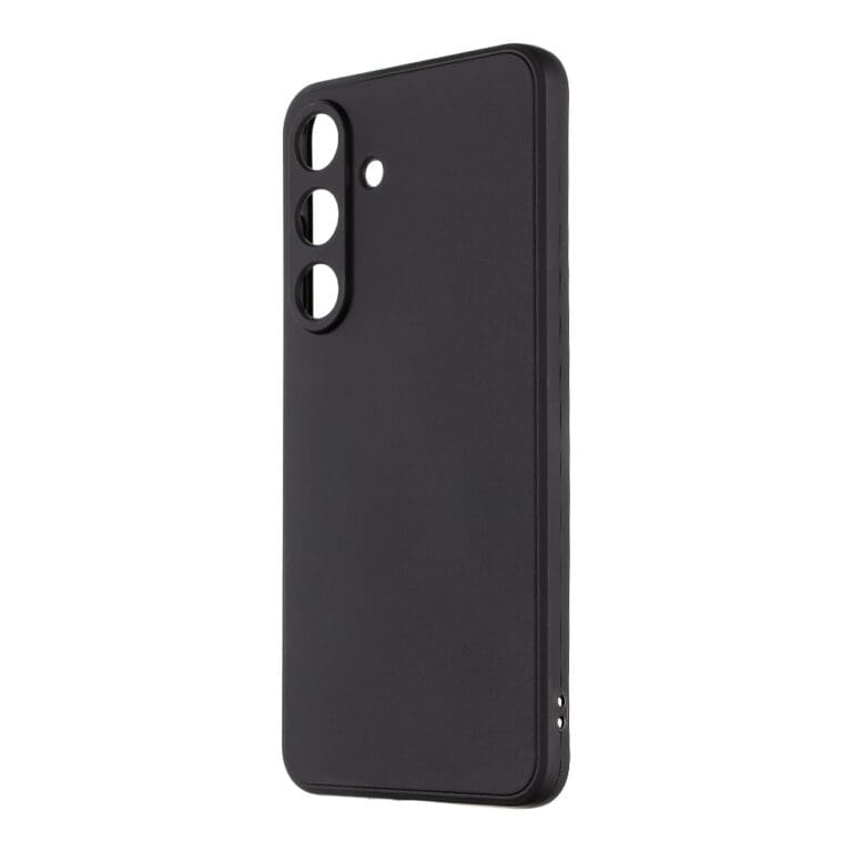 OBAL:ME Matte TPU Black Samsung Galaxy S25 Fe Tok