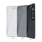 OBAL:ME Privacy 5D Tempered Glass Apple Black iPhone 17 Pro Max