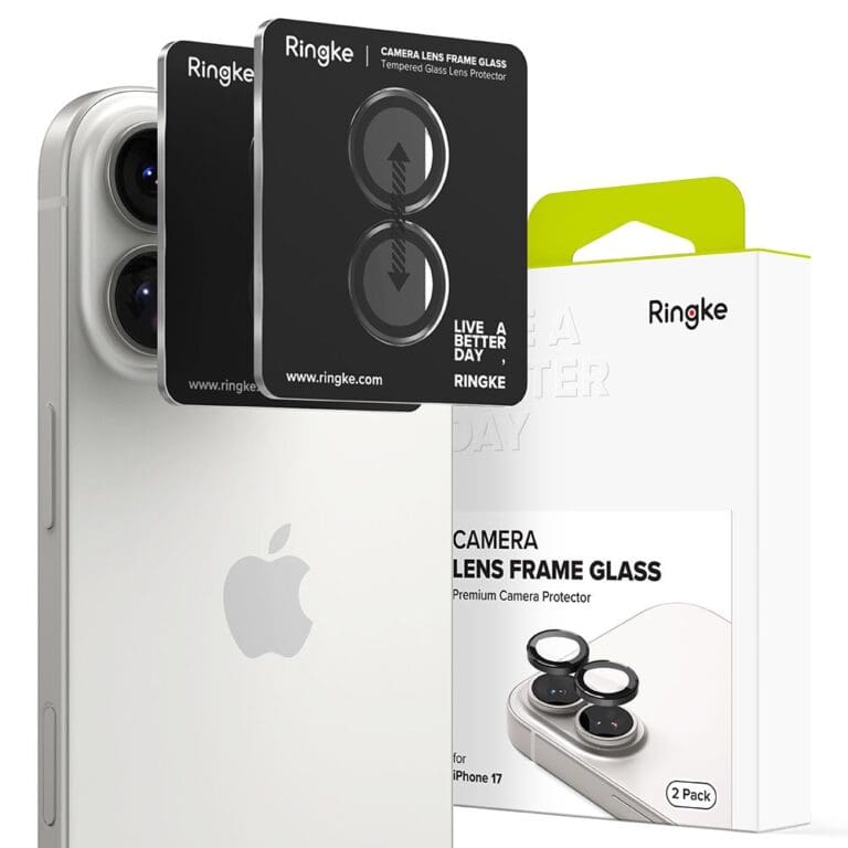 Ringke Camera Frame Protector 2-Pack Black iPhone 17