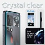 Spigen Glas.Tr ”Ez Fit” 2-Pack Clear Nothing Phone 3
