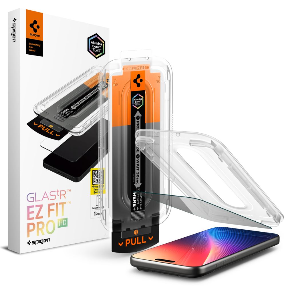 Spigen Glas.Tr ”Ez Fit Pro” Privacy iPhone 16 Pro/17/17 Pro