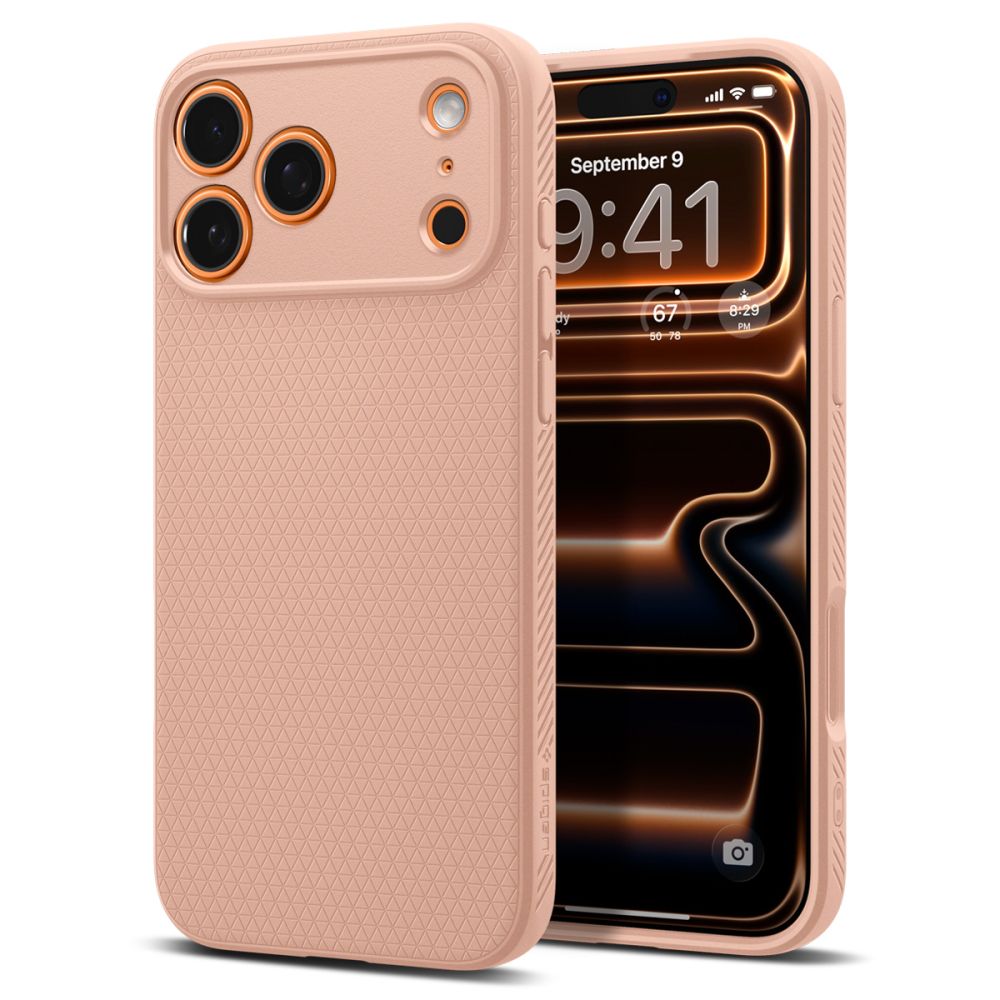 Spigen Liquid Air Rose Titanium iPhone 17 Pro Max Tok