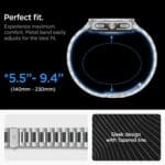 Spigen Modern Fit Band Galaxy Watch 8 / Classic (40 / 44 / 46 mm) Silver