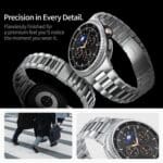 Spigen Modern Fit Band Galaxy Watch 8 / Classic (40 / 44 / 46 mm) Silver