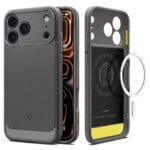 Spigen Rugged Armor Mag MagSafe Grey iPhone 17 Pro Max Tok