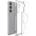 Spigen Ultra Hybrid Mag MagSafe Clear/White Samsung Galaxy S25 Fe Tok