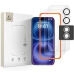 Tech-Protect Easy Set+ 3-Pack Clear iPhone 17