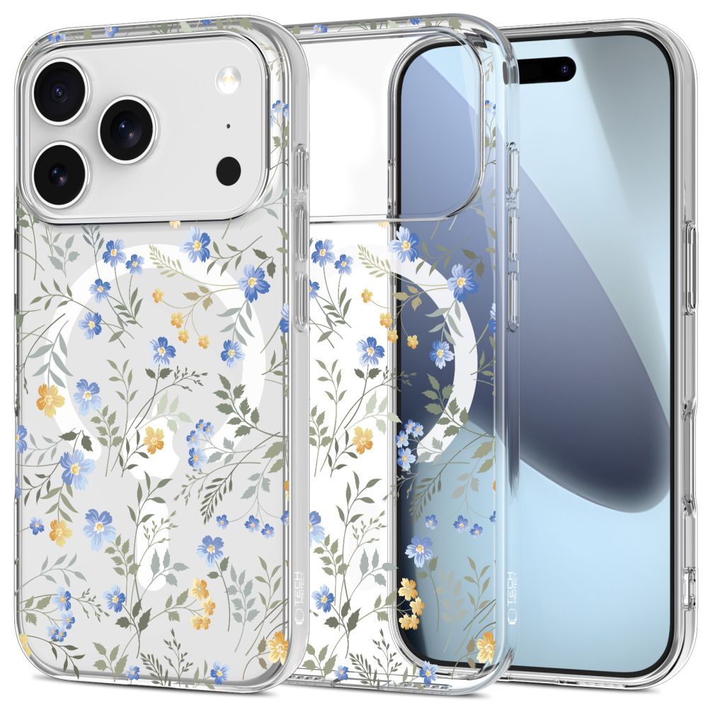Tech-Protect Flexair MagSafe Spring Flowers iPhone 17 Pro Tok