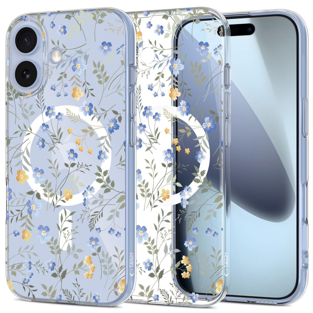 Tech-Protect Flexair MagSafe Spring Flowers iPhone 17 Tok