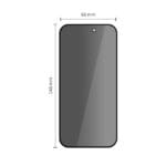 Tech-Protect Glass Spy+ 2-Pack Privacy iPhone 16 Pro/17/17 Pro