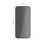 Tech-Protect Glass Spy+ 2-Pack Privacy iPhone 16 Pro Max/17 Pro Max