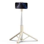 Tech-Protect L09S Bluetooth Selfie Stick Tripod Beige