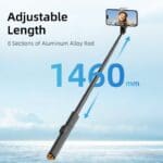 Tech-Protect L09S Bluetooth Selfie Stick Tripod Black