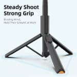 Tech-Protect L09S Bluetooth Selfie Stick Tripod Black