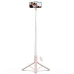 Tech-Protect L09S Bluetooth Selfie Stick Tripod Pink