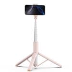 Tech-Protect L09S Bluetooth Selfie Stick Tripod Pink