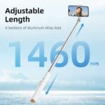 Tech-Protect L09S Bluetooth Selfie Stick Tripod White
