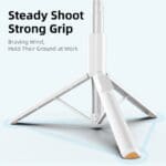 Tech-Protect L09S Bluetooth Selfie Stick Tripod White