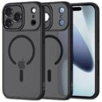 Tech-Protect Magcam MagSafe Matte Black iPhone 17 Pro Max Tok