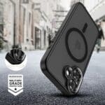 Tech-Protect Magcam MagSafe Matte Black iPhone 17 Tok