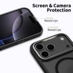 Tech-Protect Magedge MagSafe Matte Black/Gunmetal iPhone 17 Pro Max Tok