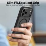 Tech-Protect Magedge MagSafe Matte Black/Gunmetal iPhone 17 Pro Tok