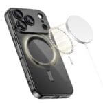 Tech-Protect Magflex MagSafe Shiny Black iPhone 17 Pro Tok